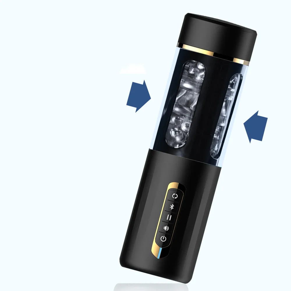 Автоматический нагрев HandsFree Вагина киска чашка электрический мужской