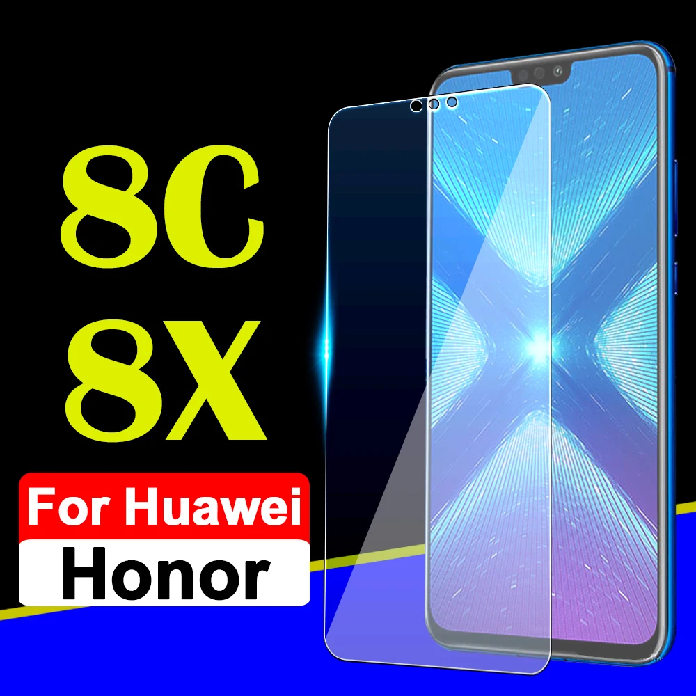 Защитное стекло на экран Honor 8x для huawei 8c закаленное honer honor8x hauwei Бронированная