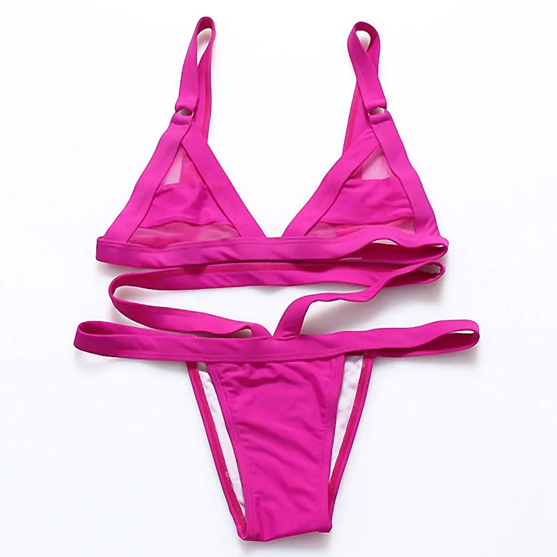 Сексуальный купальник бикини женщин Push Up короткий топ пляж купальники mujer