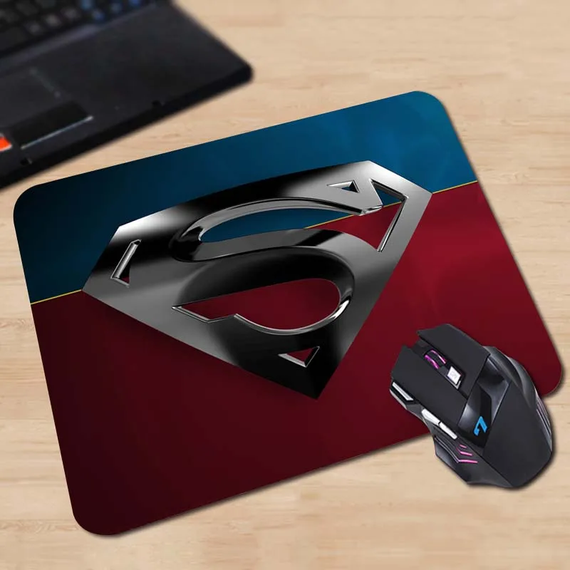 Babaite Cool Comics Супермен возвращает Логотип персонализированный компьютерный коврик