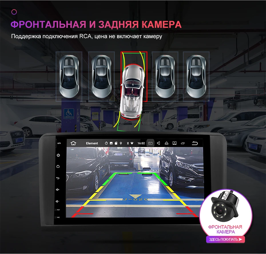 Isudar автомобильный мультимедийный плеер gps два Din Android 8,1 Automotivo для Mercedes/Benz/класс GL ML W164 ML350 ML450 ML500 GL320 радио