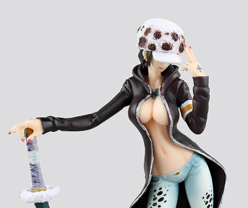 Лучший подарок день рождения Рождество Аниме One Piece P.O.P POP Trafalgar Law Girl Ver. Фигурка из