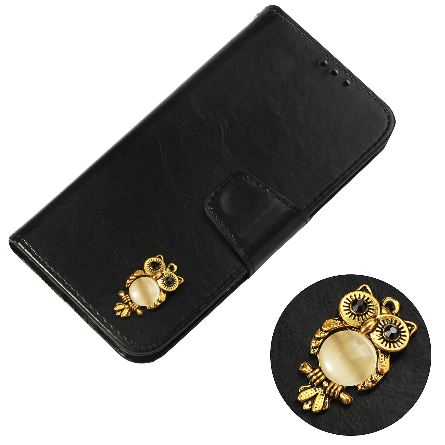 Трехмерная кожа совы для coque LG K4 K7 K8 K10 2017 LS775 STYLUS2 Stylus 3 stylo LS777 V20 V30 X стильный кошелек