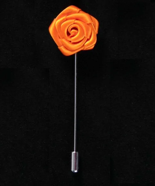 No.9 lapel pin 19 цветов, брошь для костюма, булавки, броши для мужчин, для свадьбы, ручная работа, лента, цветок розы, на лацкане, брошь на кнопке, палочка, цветок, Мужская брошь - Окраска металла: No.9 lapel pin