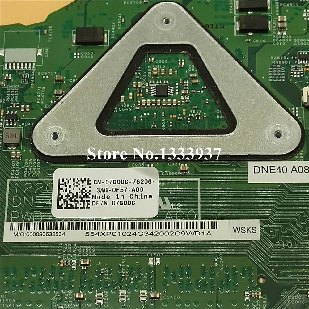 CN-07GDDC 07GDDC 7GDDC материнская плата DNE40-CR MB 5J8Y4 для Dell insprion 3421 5421 Материнская ноутбука