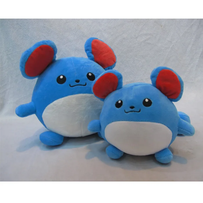 Бесплатная доставка милый 7 &quot10&quot Монстр аниме мультфильм Azumarill 18 см 25 плюшевые
