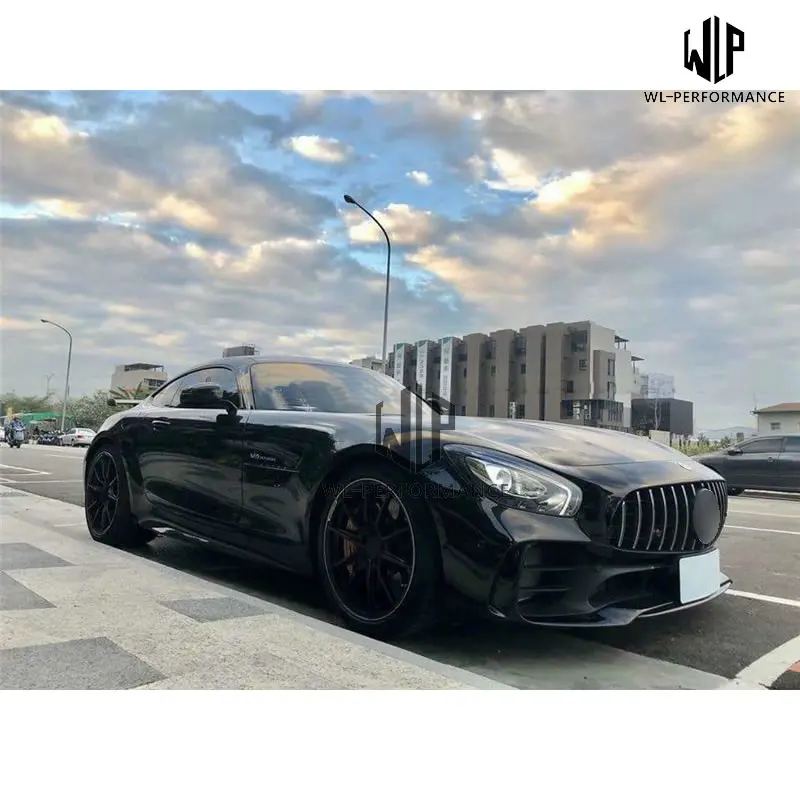 Высококачественный передний бампер из углеродного волокна/FRP upained GT GTS AMG для Mercedes