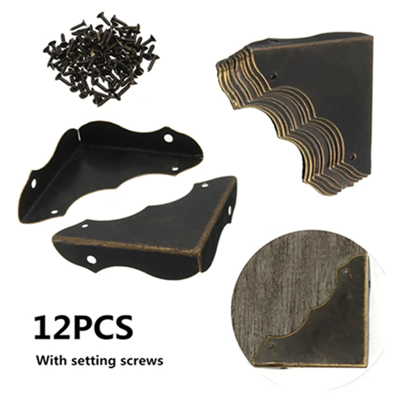 Декоративные антикварные латунные ювелирные изделия Подарочная коробка для