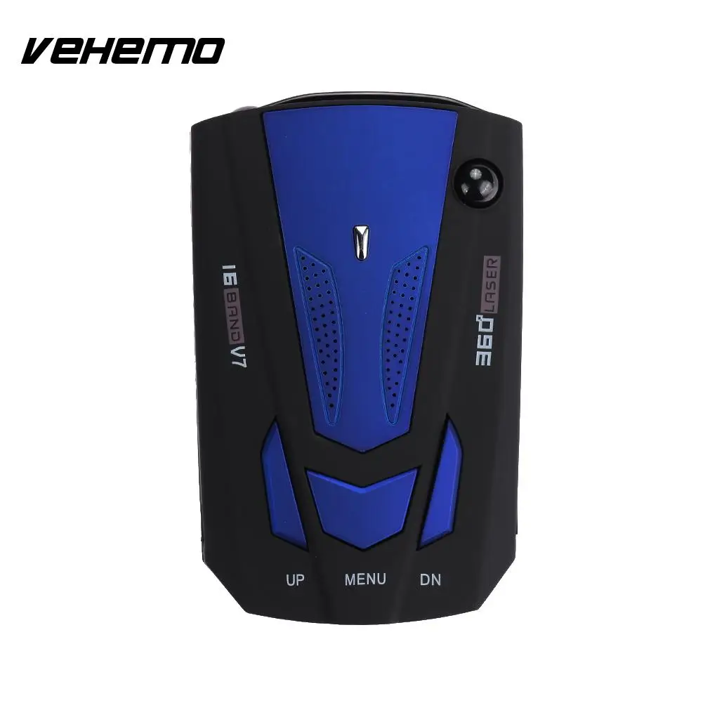 V7 Car Radar Tracker 16 Band Scanning Speed Control Detector Universal Drive Safely 360 Degrees | Автомобили и мотоциклы