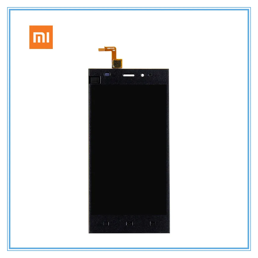 100% Оригинальные Xiaomi mi 3 ЖК-дисплей Дисплей Allparts испытания 5 дюймов ips с Сенсорный