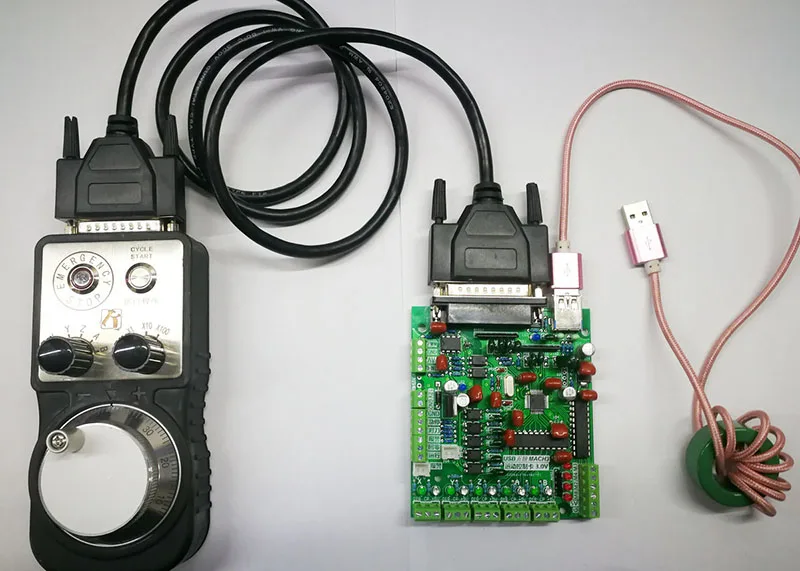 Бесплатная доставка MACH3 USB 120 кГц выход 5-осевая интерфейсная плата управления