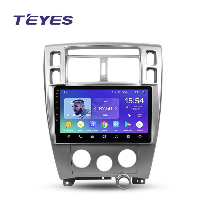 TEYES SPRO Штатное Головное устройство For Hyundai Tucson 2004-2009 GPS Android 8.1 aвтомагнитола магнитола автомагнитолы Андроид для Хендай Туксон 1 аксессуары штатная магнитола автомобильная мультимедиа