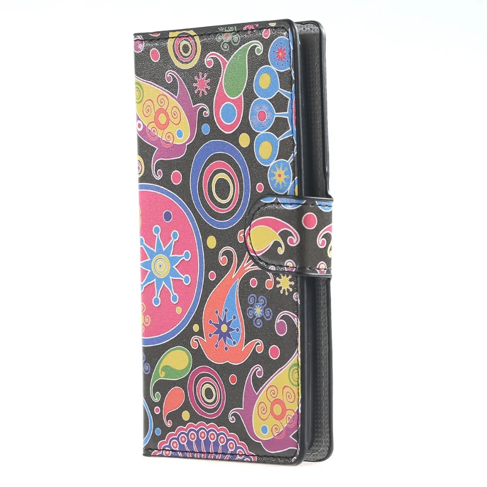 new PU leather phone case for LG G4 mini cover flip wallet card Protective shell beautiful mermaid design pattern |