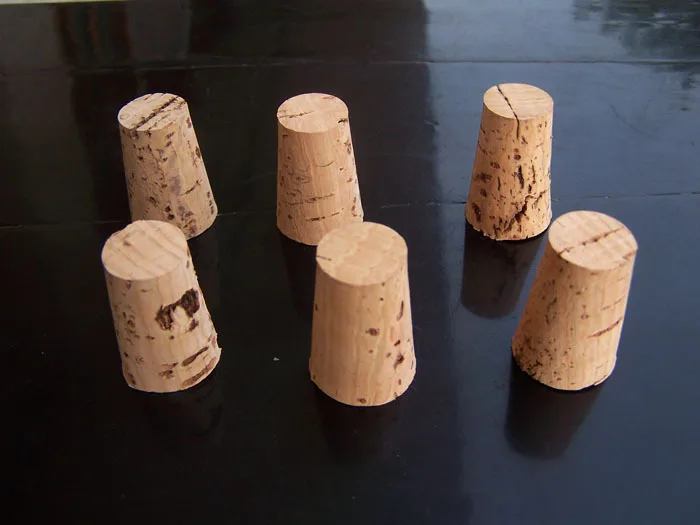 22x17x30mm Wine Stopper Natural Glass Bottles Wood Cork Cap Plug Free Shipping | Bar Tools