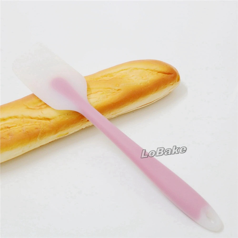 (3 шт./лот) полупрозрачная полностью силиконовая шпатель espatula de Silicone скребок для