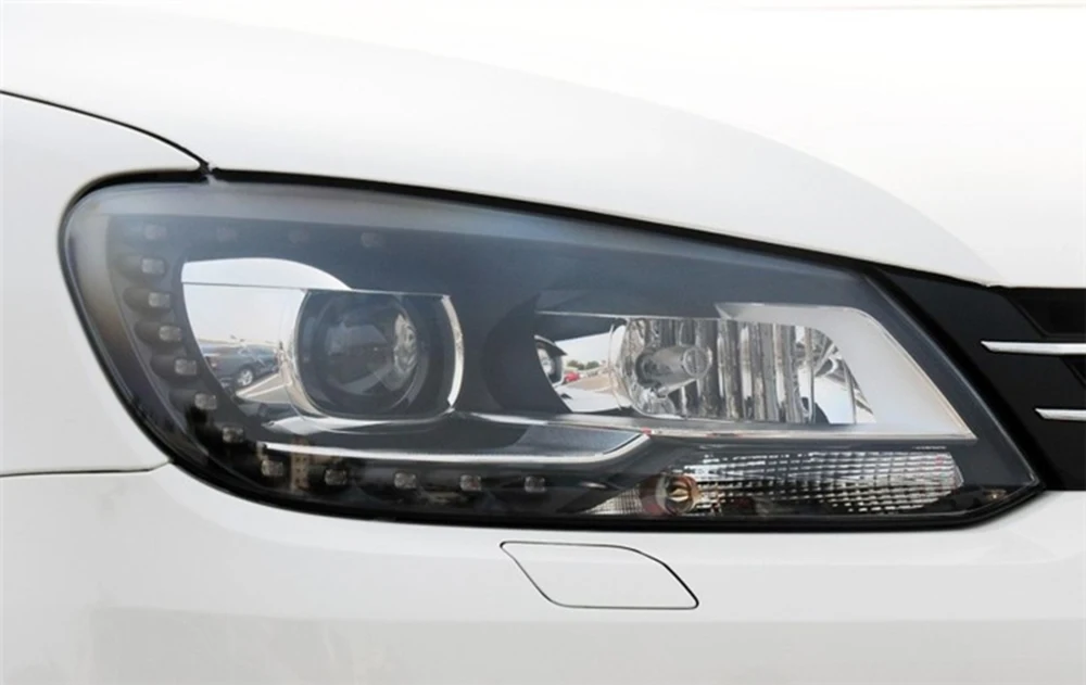 Для Volkswagen VW Touran 2011 2012 2013 Автомобильная фара с прозрачными линзами