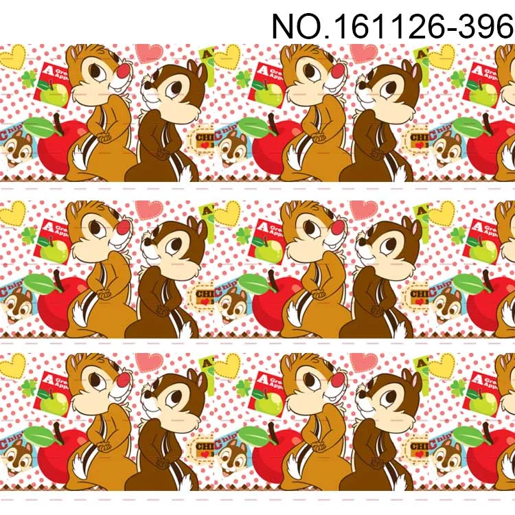 10 метров-разных размеров-С рисунком Grosgrain ленты-персонажа из мультфильма/animalpattern печатные ленты - Цвет: 161126-396