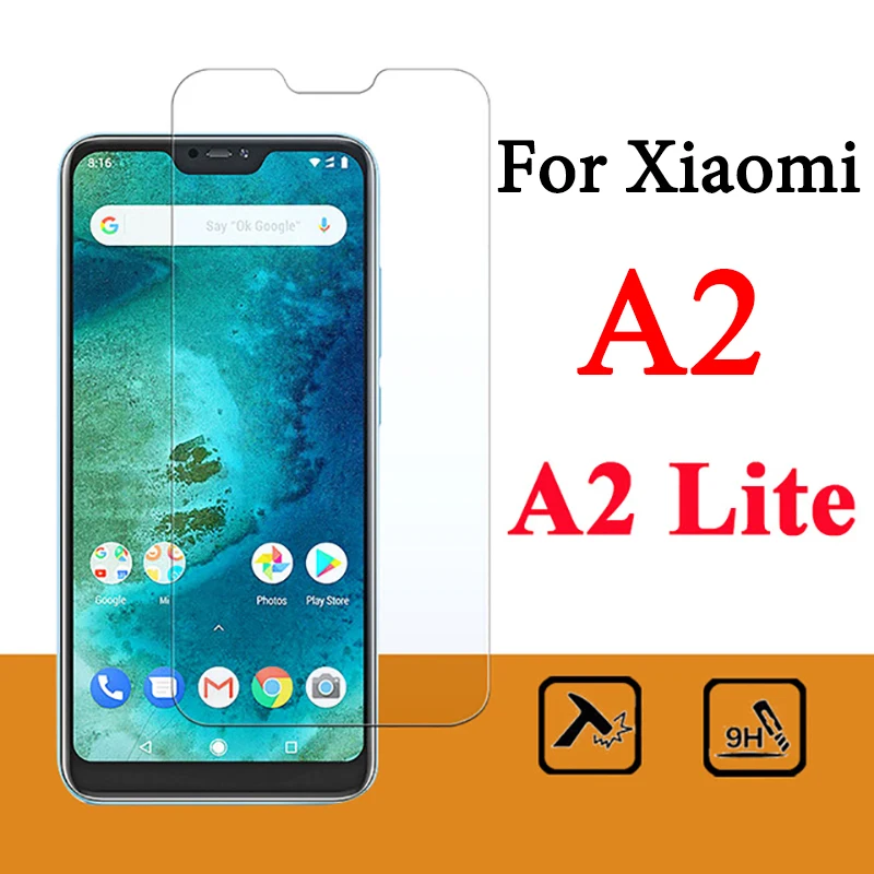 Закаленное стекло для Xiaomi Mi A2 Lite Mia2 защита экрана My Display A 2 Защитная пленка