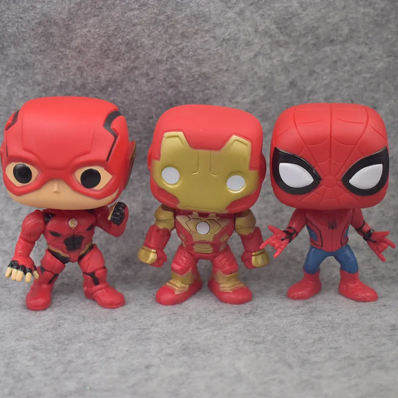 9 шт./компл. с принтами "Marvel" "Мстители" "Человек паук" Тора Халка и