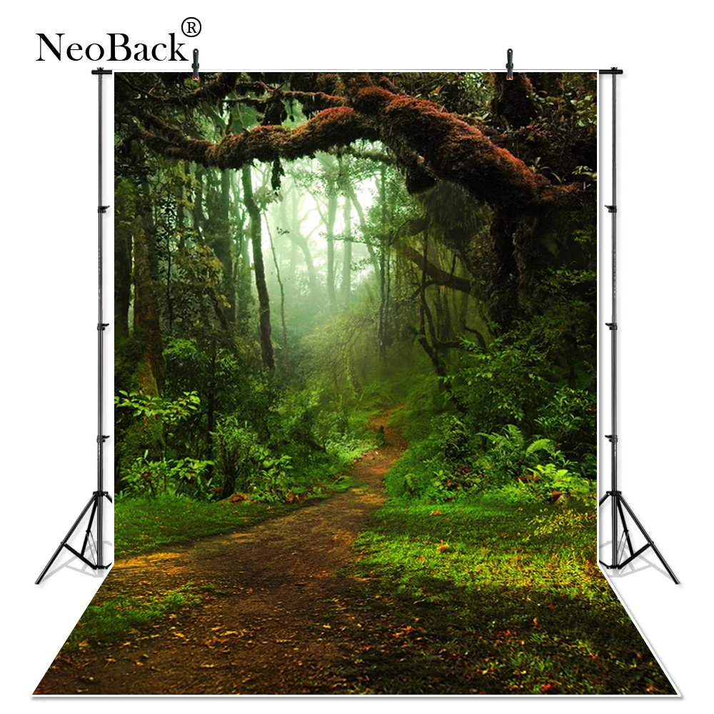 NeoBack фон для фотосъемки с изображением леса и леса, студийный фон для фотосъемки в помещении, для свадебной сцены, студийный фон для портретной фотосъемки в помещении, P4379