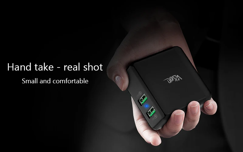 VVKing 2 USB зарядное устройство 36 Вт Быстрая зарядка 3,0 быстрое зарядное устройство для iPhone samsung Galaxy s9 Xiaomi huawei LG телефон двойной QC3.0 зарядное устройство