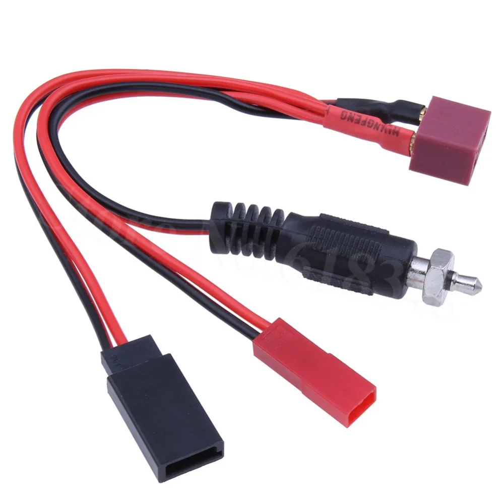 Кабель адаптера зарядного устройства 3 в 1 Deans T Plug (мама) адаптер свинцовый шнур с