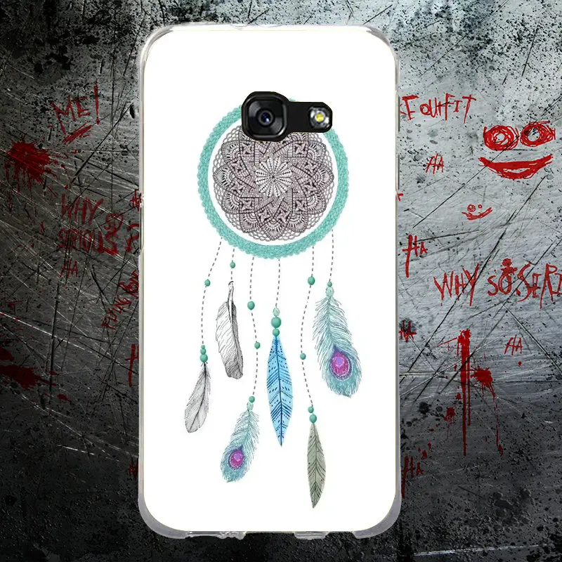 Fashion Dream Catcher Boho Tribal Soft Phone Cases for Samsung Note 2 3 4 5 8 HTC One U11 M7 M8 M9 M10 A9 E9 Plus | Мобильные