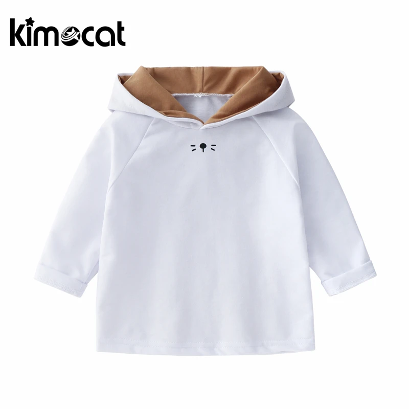 Kimocat Одежда для новорожденных мальчиков и девочек толстовки с длинным рукавом