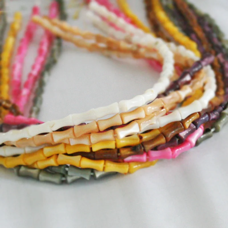 Лидер продаж приблизительно 45 шт. бусины из натуральной швабры желтые для женщин