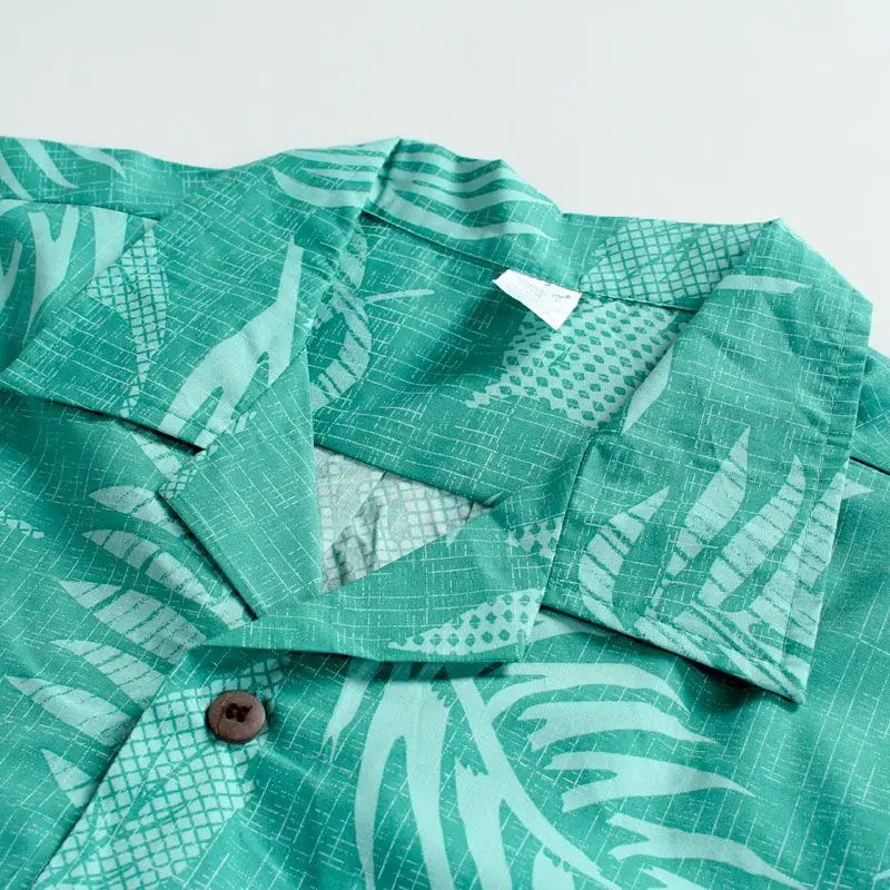 2021 Новая летняя Гавайская Стильная мужская пляжная рубашка Повседневная