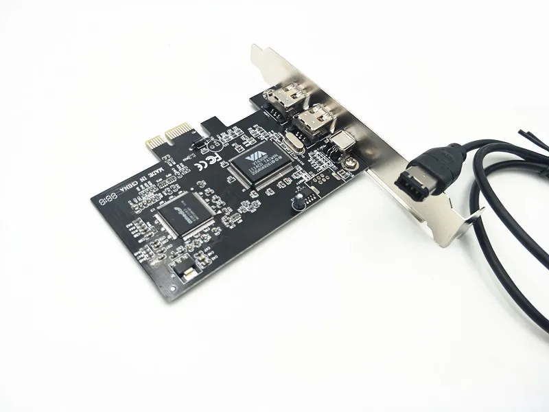 PCI Express x1 PCI-E FireWire 1394a IEEE1394 плата контроллера | Компьютеры и офис