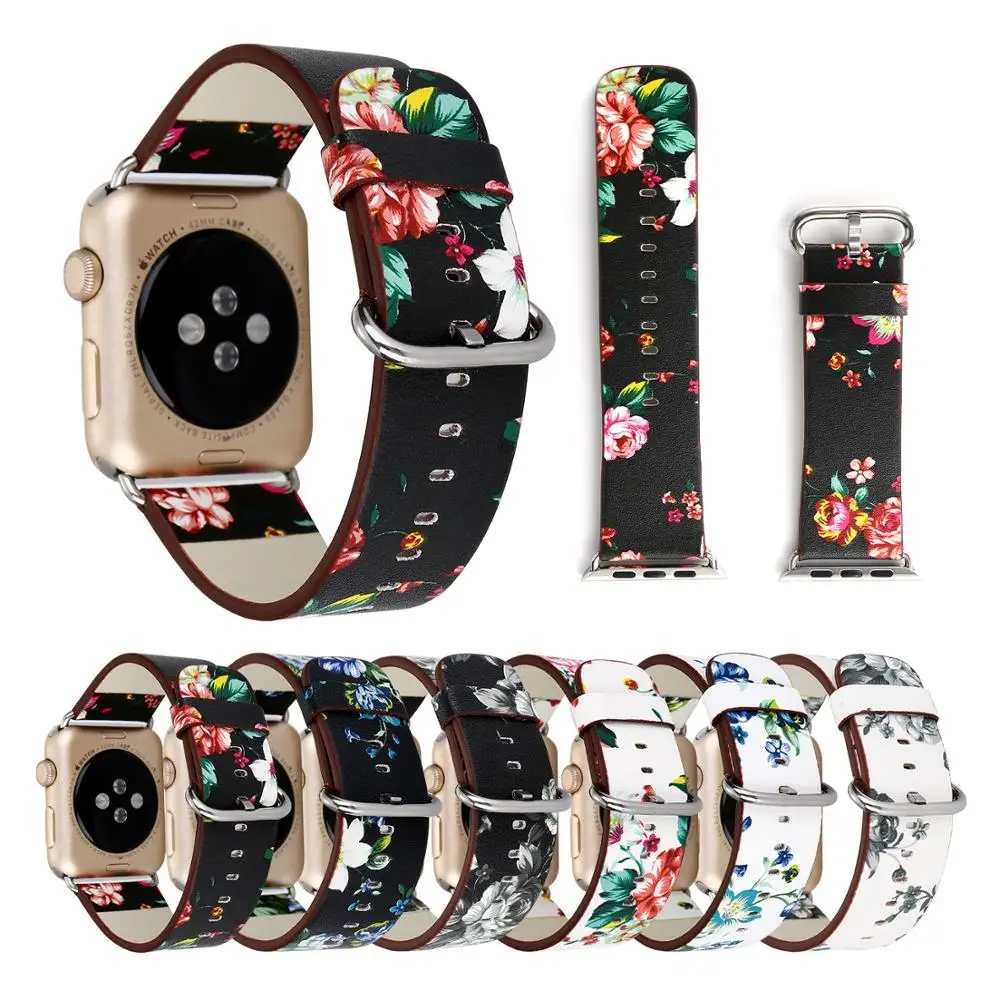 Кожаная Петля от производителя для часов 4 3 2 1 ремешок Apple watch Band 38 мм 42 40 44