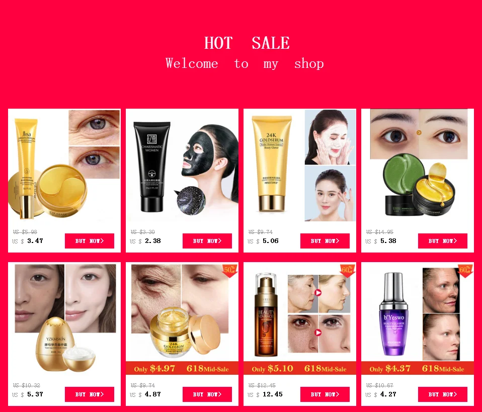 Acide Hyaluronique Retinol Serum Face Vitaminis Essence Collagen Argireline Anti-wrinkle Anti-aging Pore Minimizer Whitening MQ