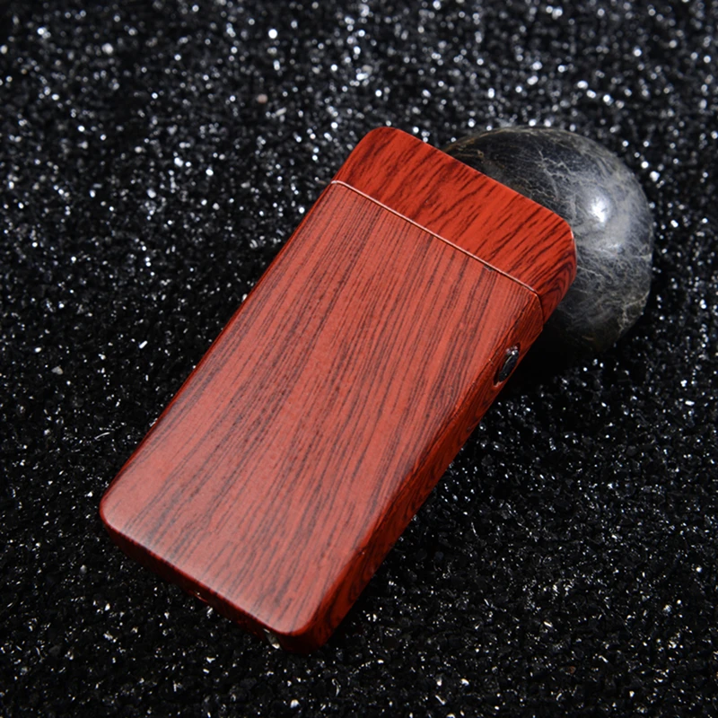 Новая двойная дуга usb зарядка Зажигалка Ветрозащитная электронная перезаряжаемая Зажигалка USB курительная Классическая электрическая зажигалка