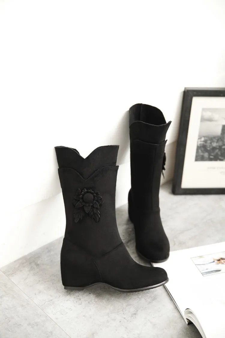 Женские сапоги до середины голени в летнем стиле; botas masculina zapatos botines mujer chaussure femme; HQ101