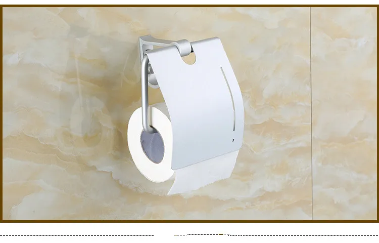 1 шт. Компактный алюминиевый держатель для туалетной бумаги креативная туалетная