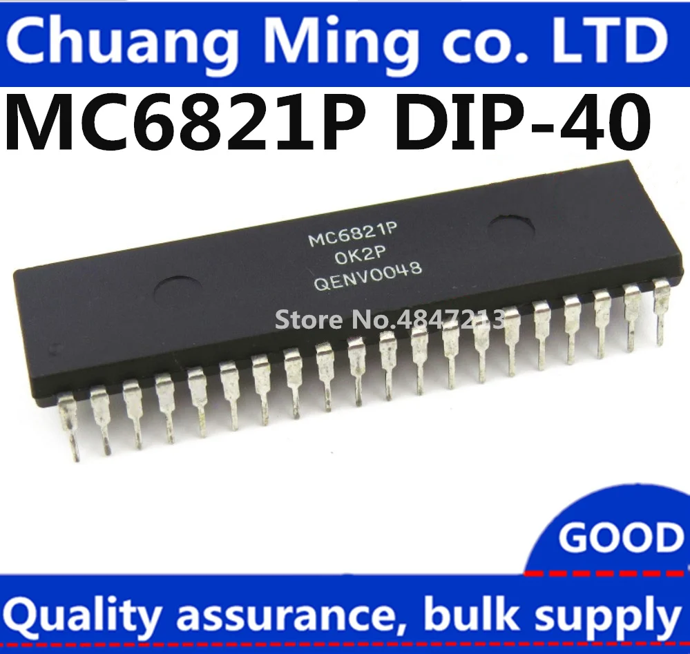 10 шт./лот MC6821P MC6821 EF6821P 6821 DIP40
