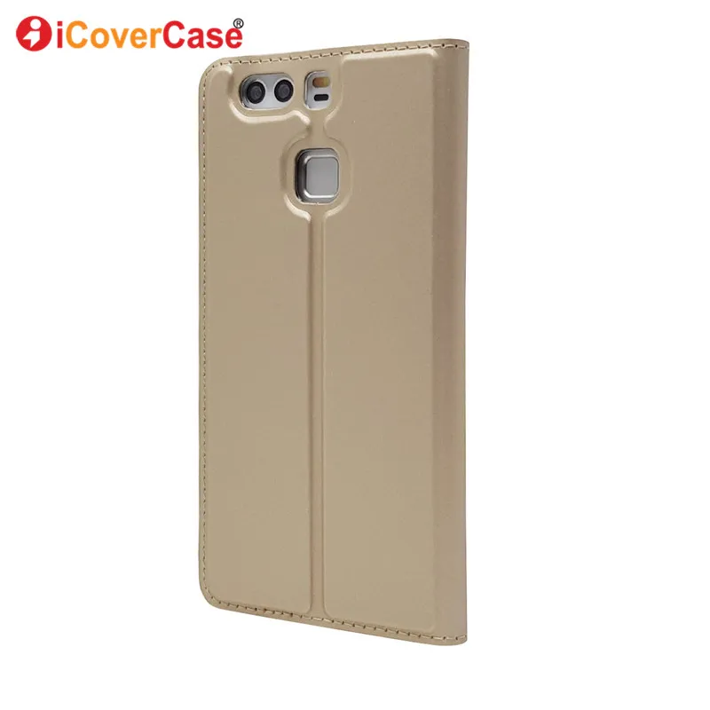 Модный кожаный чехол-книжка для Huawei P9 P 9 чехол-кошелек мобильный телефон