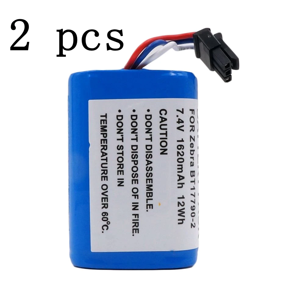 WHCYonline 2 шт. 1620 мАч принтер аккумулятор сканера для Zebra MZ220 MZ320 BT17790 1 2|zebra battery|battery