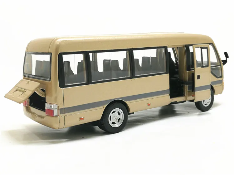 Коммерческий автомобиль с высокой симуляцией Toyota Coaster масштаб 1:32 модель