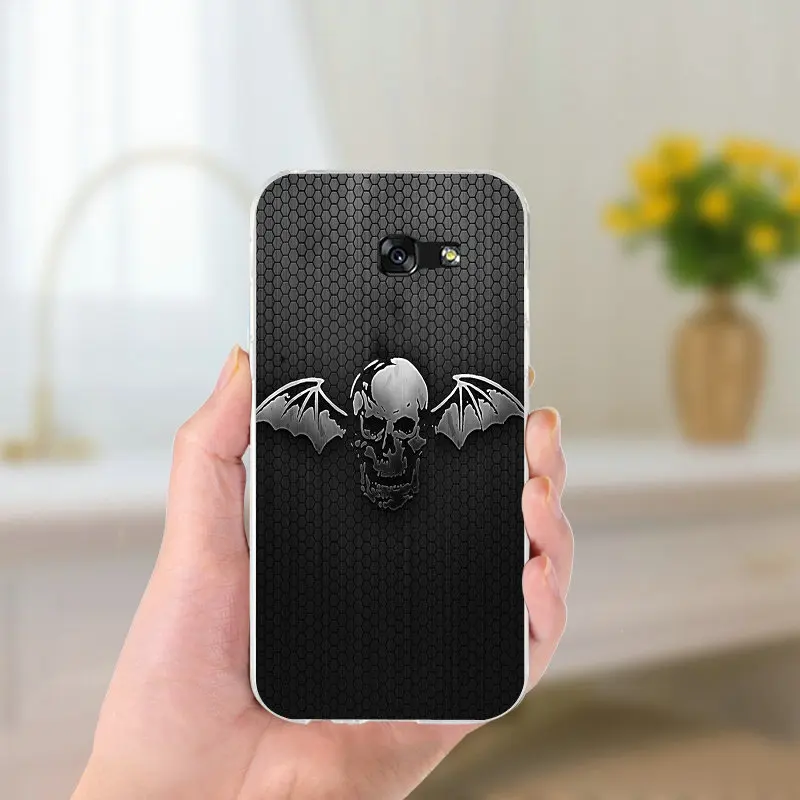 Avenged Sevenfold тонкий мягкий силиконовый чехол для телефона из ТПУ с принтом Samsung Galaxy A3