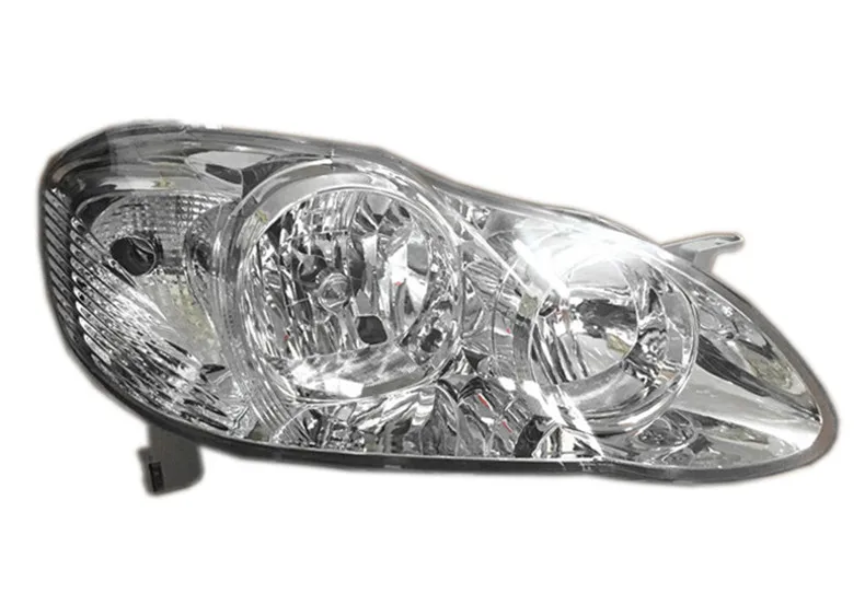 Ownsun оригинальная замена Chorme корпус галогенные фары для Toyota Corolla EX 2004-2009