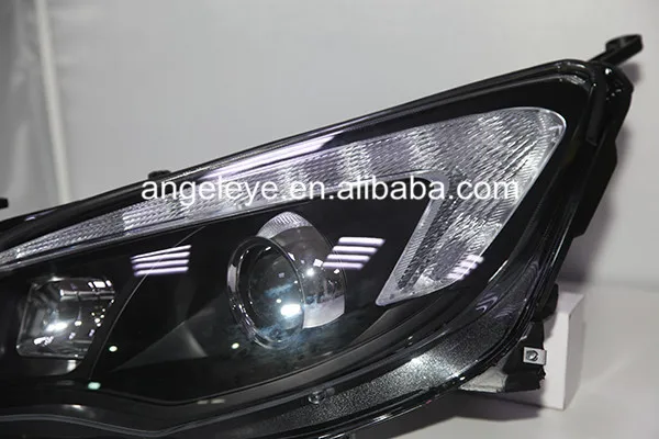 Для GM Buick Excelle XT для Opel Astra светодиодный налобный фонарь от 2010 до 2013 лет черный корпус SN