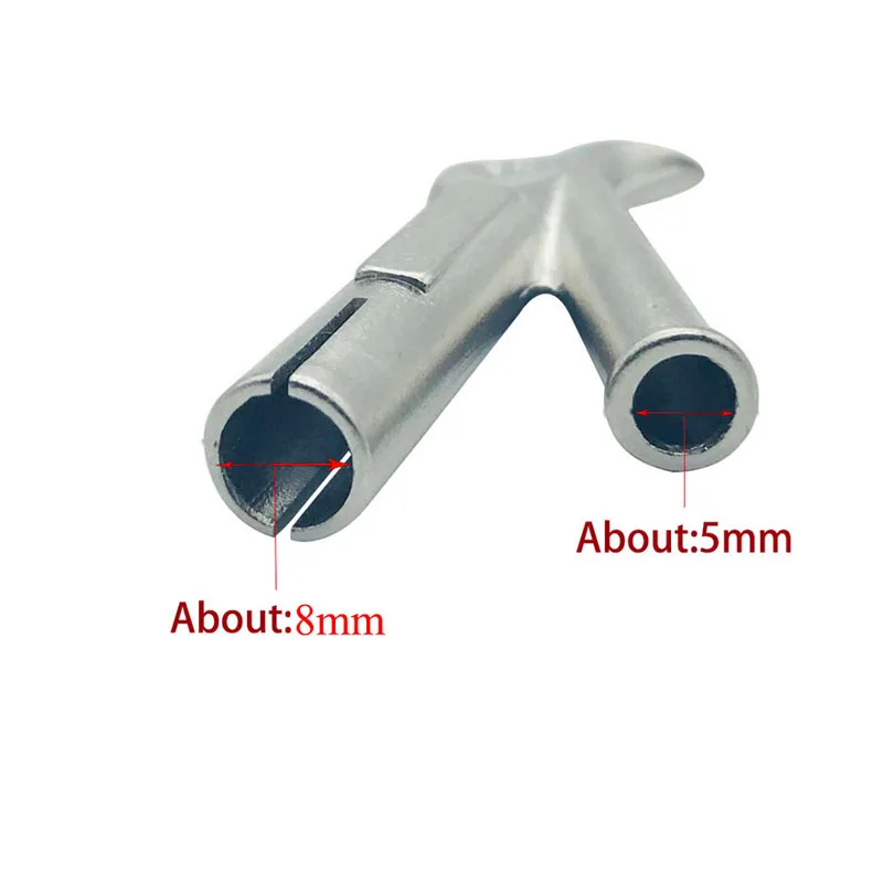 Boquillas de boca de soldadura de forma redonda, boquilla de soldador de velocidad para pistola térmica de aire caliente de plástico PVC, para soldador de vinilo de plástico Leister