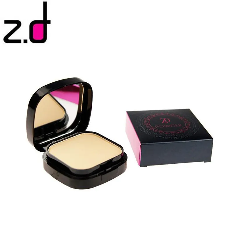ZD бренд макияж 1 шт. компактная пудра с слоеным лицом прессованная контурная