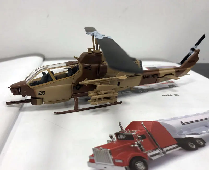 IXO масштаб 1/72 военная модель игрушки вертолет с суперкоброй детской для