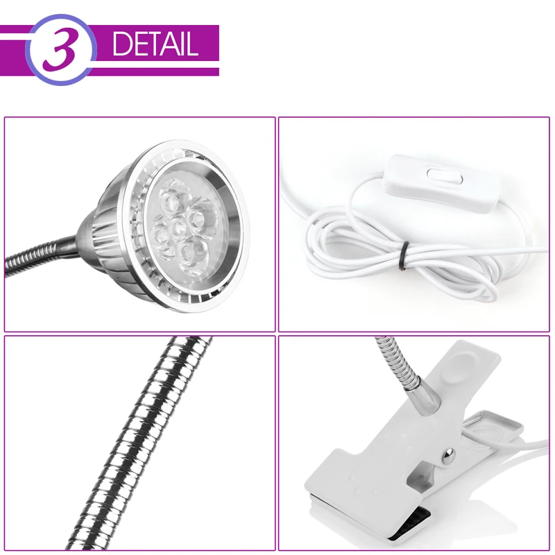 Светодиодная лампа для гидропонных систем 5 Вт 85 ~ 265 в|hydroponic plant growing|led grow light bulbled |