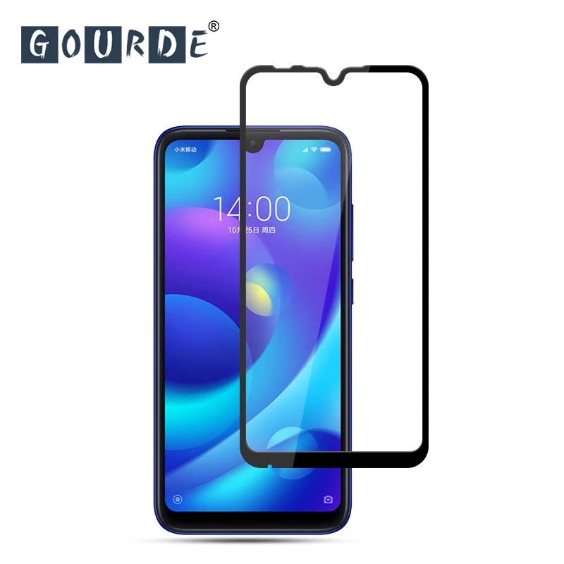 Gourde 9H полное покрытие закаленное стекло для Xiaomi Redmi Note7 Note 4 4X 5 5Pro Защитная пленка