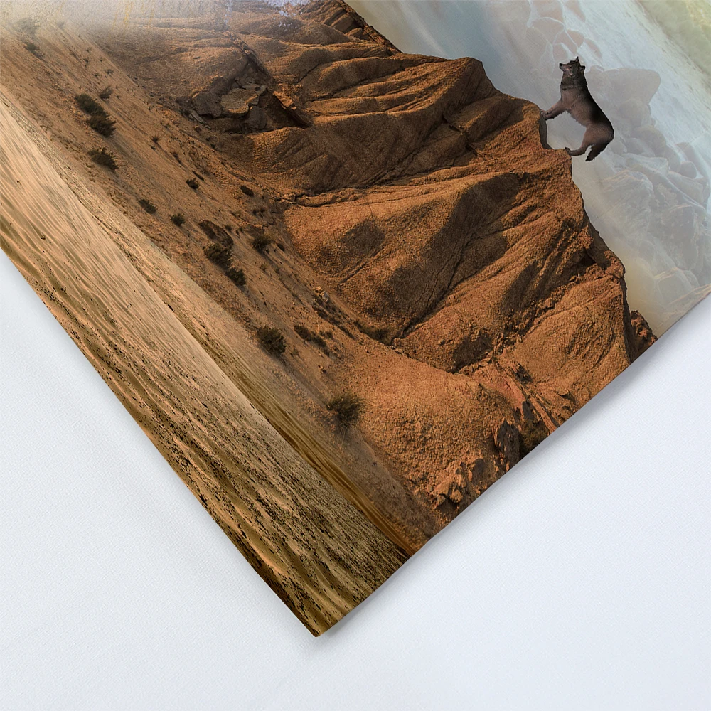 Комплект постельного белья с 3d изображением волка пододеяльник домашний двойной