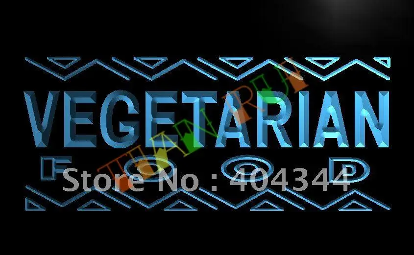 

LB092- Vegetarian Food Enseigne Lumineuse Light Sign